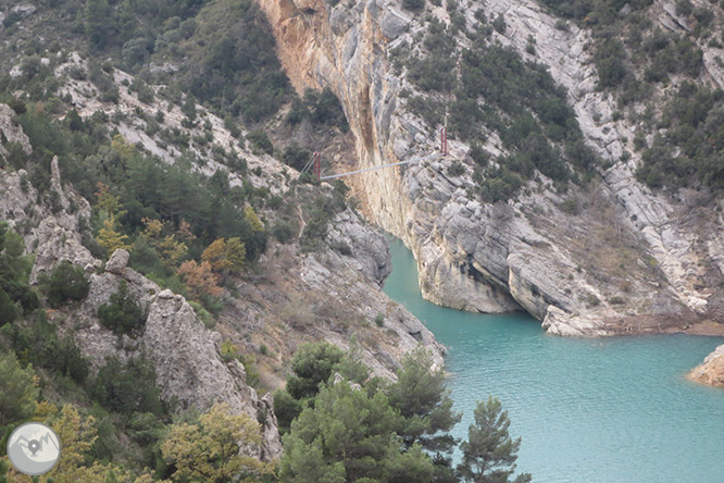 Desfiladero de Mont-rebei en la sierra del Montsec 1 