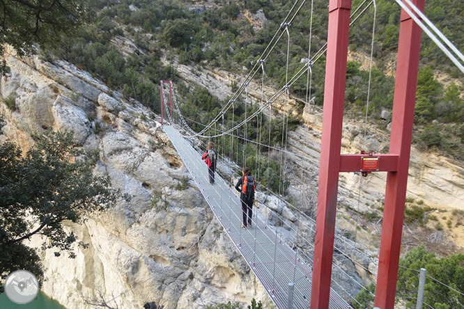 Desfiladero de Mont-rebei en la sierra del Montsec 1 