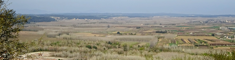 El desfiladero del Ter y la montaña de los Sants Metges
