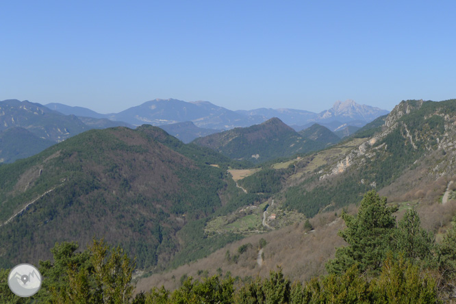 Costa Pubilla o Pla de Pujalts (2.056m) en el Montgrony 1 