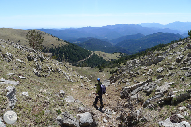 Costa Pubilla o Pla de Pujalts (2.056m) en el Montgrony 1 