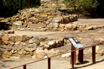 Poblado ibérico de Sant Sebastià de la Guarda.