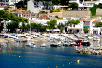 Playa de Llafranc.