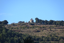 Vistas a Santa Bàrbara de Pruneres.