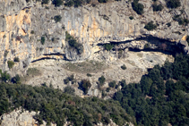 Cuevas bajo el risco de la Manllada.