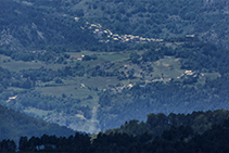 El pueblo de Tuixent.