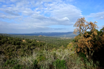 Vistas al valle de Ridaura.