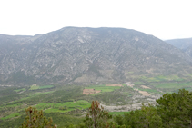 El valle de Cabó y el Cogulló.