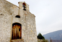 La campana de la ermita de Santa Fe.