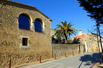 Casas en la calle de la Constitució de Fonteta.