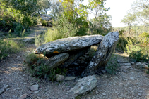 Dolmen de la sierra de Cals.