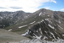 Bastiments, pico de Freser y pico del Infern.