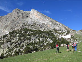 Gra de Fajol (2.714m) por el espolón NE