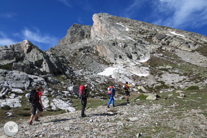 Gra de Fajol (2.714m) por el espolón NE 1 