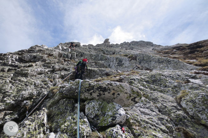 Gra de Fajol (2.714m) por el espolón NE 1 