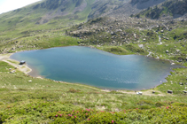 Vistas sobre el lago de las Abelletes.