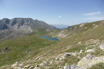 Portella Blanca de Andorra y lago de las Passaderes.