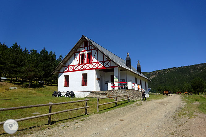 El pequeño lago de Davall en Comes de Rubió 1 