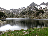 Lago de Baciver desde el Pla de Beret