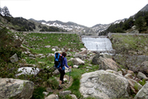 Presa del lago de Bacivers de Baix.