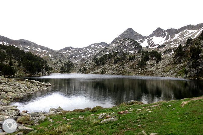 Lago de Baciver desde el Pla de Beret 1 