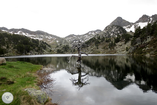 Lago de Baciver desde el Pla de Beret 1 