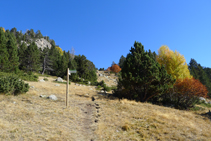 Desvío del valle de Claror.