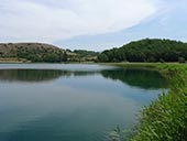 Estany de Montcortès desde Senterada