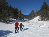 Estany de l´Orri y refugio del Pradell