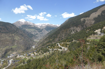 Vistas hacia el N desde el camino de las Pardinas.