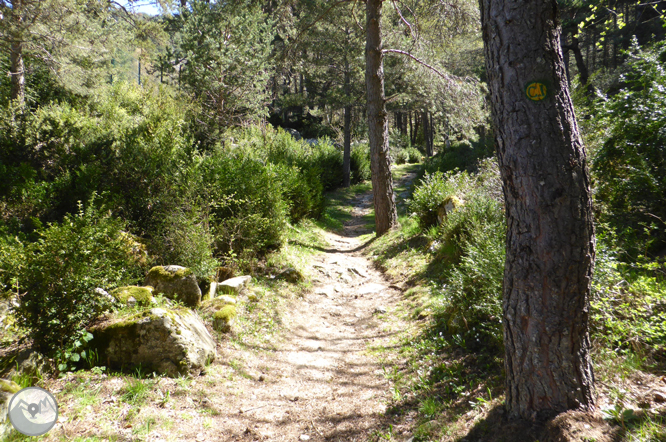 Lago de Engolasters y camino de las Pardines 1 