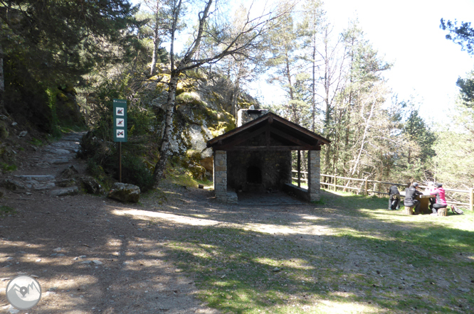 Lago de Engolasters y camino de las Pardines 1 