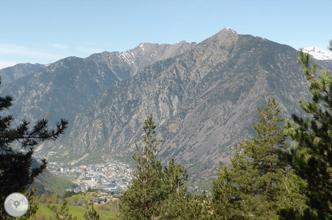 Lago de Engolasters y camino de las Pardines 1 