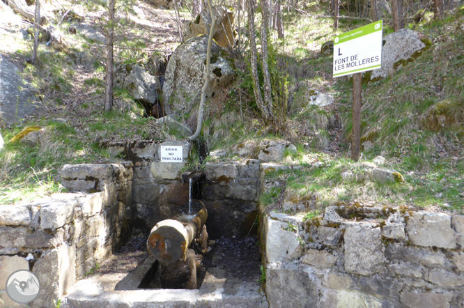 Lago de Engolasters y camino de las Pardines 1 