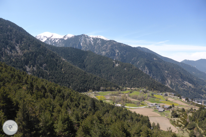 Lago de Engolasters y camino de las Pardines 1 