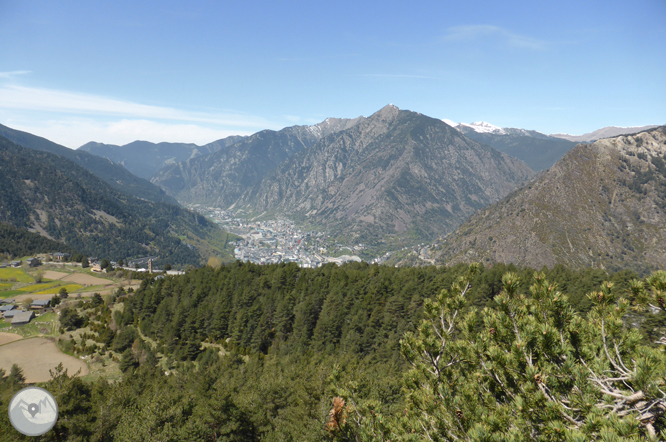 Lago de Engolasters y camino de las Pardines 1 