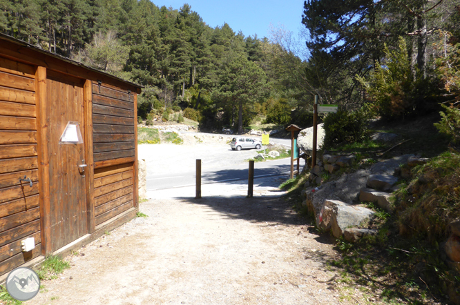 Lago de Engolasters y camino de las Pardines 1 