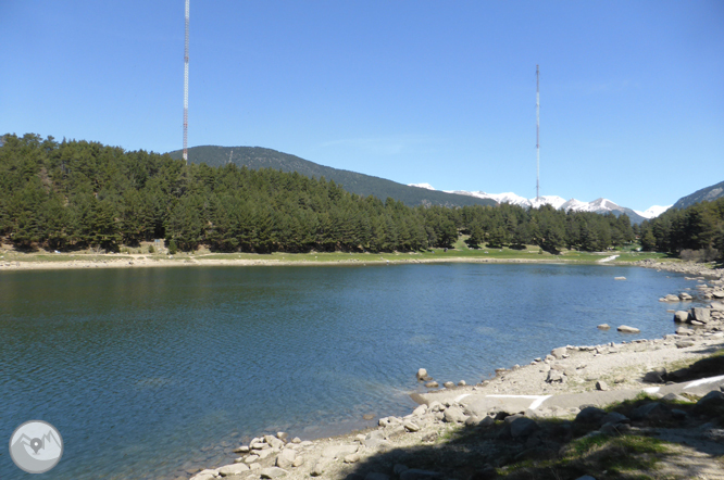 Lago de Engolasters y camino de las Pardines 1 