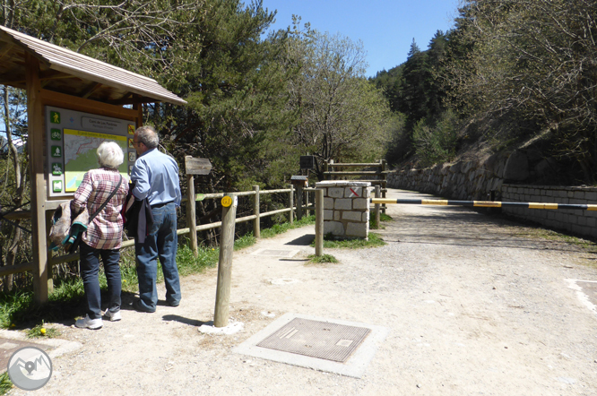 Lago de Engolasters y camino de las Pardines 1 