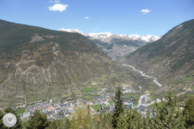 Lago de Engolasters y camino de las Pardines 1 