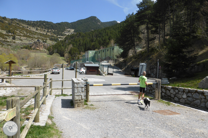 Lago de Engolasters y camino de las Pardines 1 