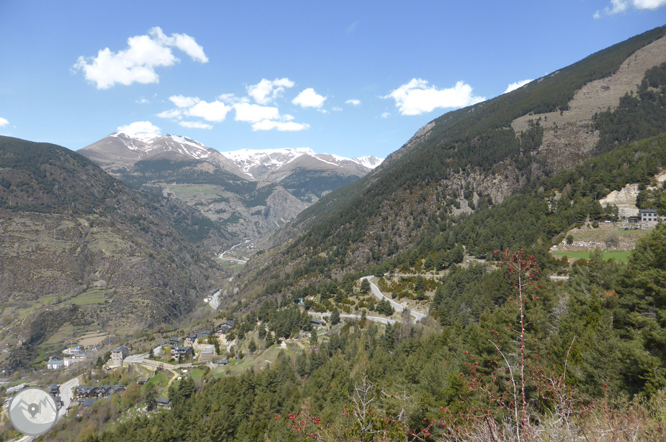 Lago de Engolasters y camino de las Pardines 1 