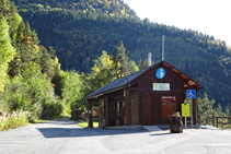 Oficina de información del Parque Natural del Valle de Sorteny.