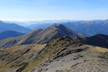 El pico de Casamanya Nord (2.749m).