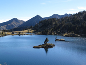 Lagos de Gémena en el valle de Llubriqueto