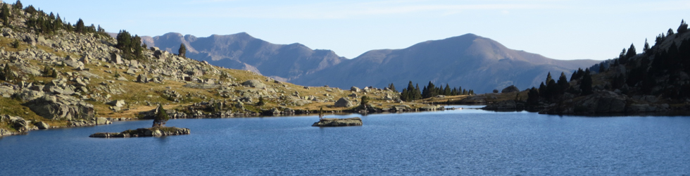 Lagos de Gémena en el valle de Llubriqueto