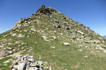 Cima del pico del Aspra.