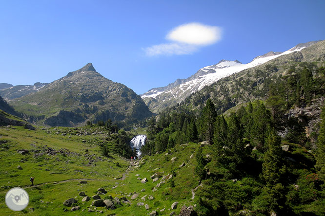 Forau y cascada de Aigualluts 1 