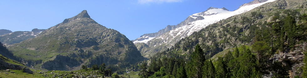 Forau y cascada de Aigualluts