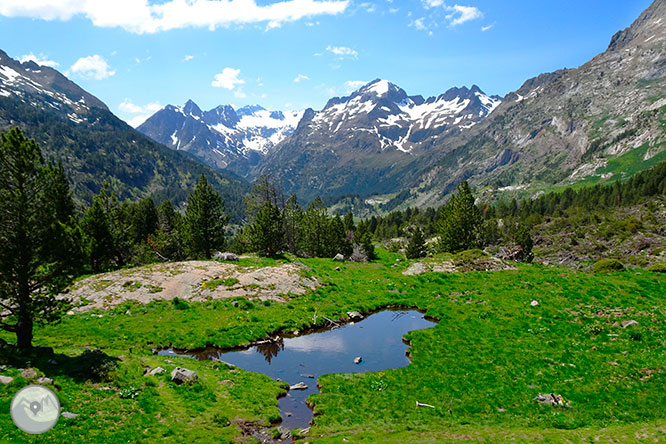 Ibones de Villamuerta desde la Besurta 1 